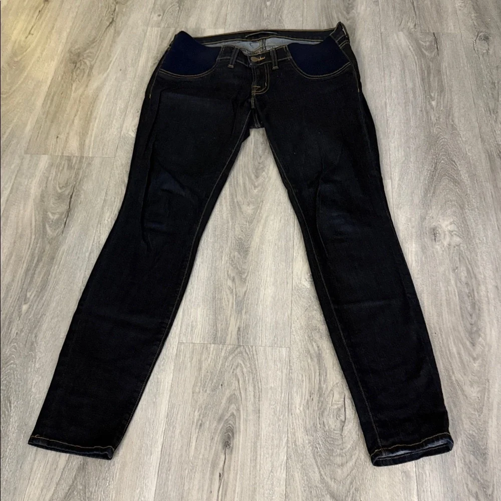 J Brand Dark Indigo Jeggings maternity size 29 - Picture 2 of 9